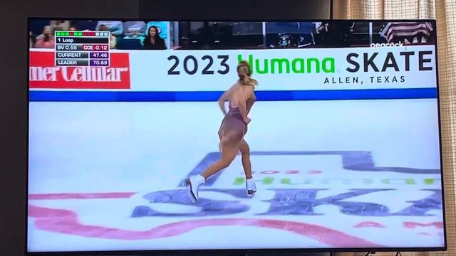 Amber Glenn 23/24 FS Grand Prix смотреть онлайн