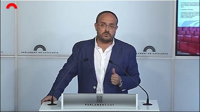 Rueda De Prensa 4-9-18 @ Parlament De Catalunya