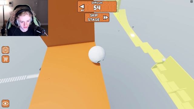ROBLOX OBBY but you're A BALL (Stages 1-60) смотреть онлайн