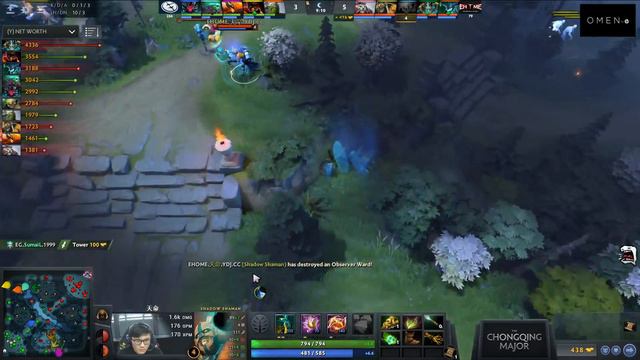 [RU] Evil Geniuses vs. EHOME, Game 2, The Chongqing Major LB Round 4 смотреть онлайн