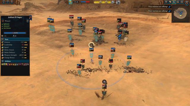 Mercifully Quick Undead - Tomb Kings vs Vampire Coast // Total War: WARHAMMER 3 смотреть онлайн