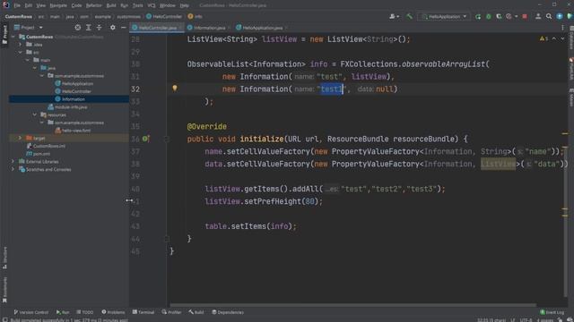 JavaFX and Scene Builder - Set custom row heights in TableView смотреть онлайн