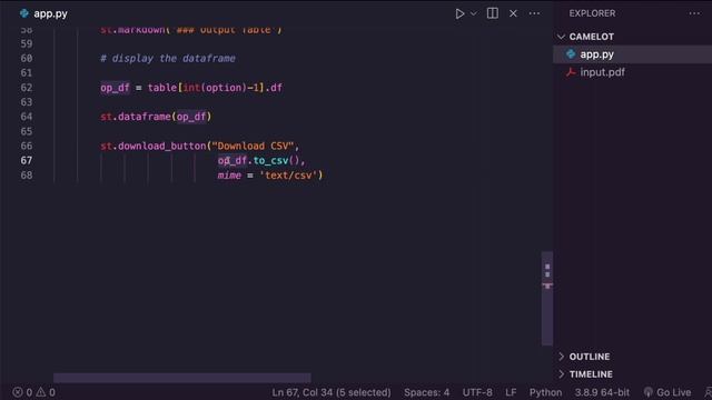 How to add Streamlit Download Button | Pandas to CSV Download Button Streamlit смотреть онлайн