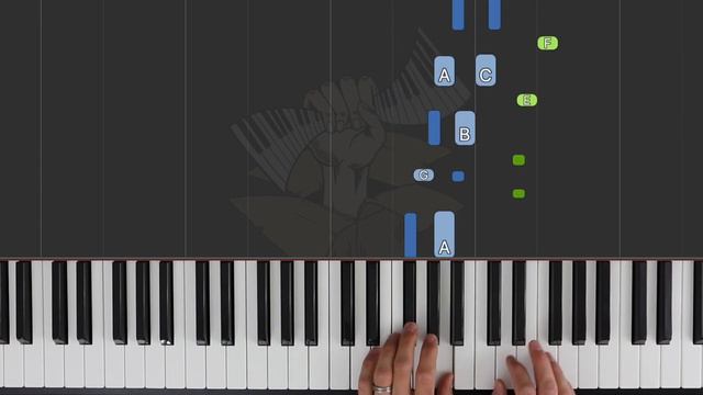 Riding the Hobby-Horse / ABRSM Piano Grade 3 2021 & 2022, C:2 / Synthesia Piano tutorial смотреть онлайн