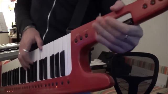 GEMINI album | Recording "Fight of the Bumblebee" on piano and keytar смотреть онлайн