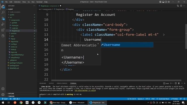 React Registration Page Design | Todo App | MERN Stack Tutorial | Hindi смотреть онлайн