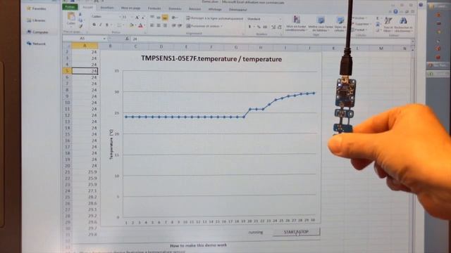 Using Yoctopuce USB device within Microsoft Excel. смотреть онлайн