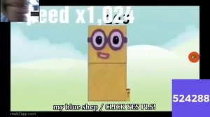 numberblocks 0 to absolute infinity is 1 billion speed