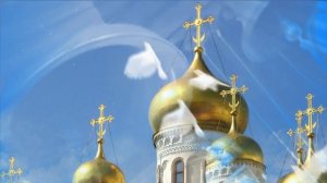 Праздничный колокольный звон.  Футаж