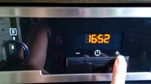 #Духовой шкаф #Electrolux EOA455510X #Установка времени