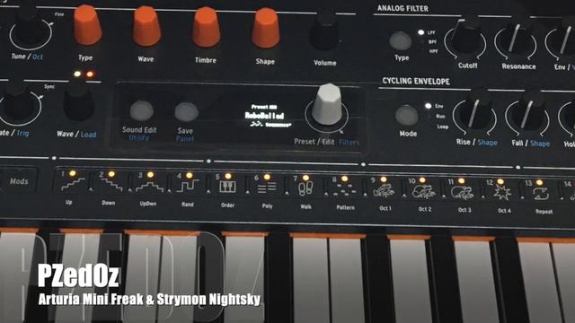 Arturia mini Freak & Strymon Nightsky. Is the mini Freak as good as the Micro Freak? смотреть онлайн