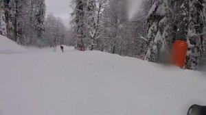 Газпром Лаура обзор синей трассы B4 (длина 1050м)