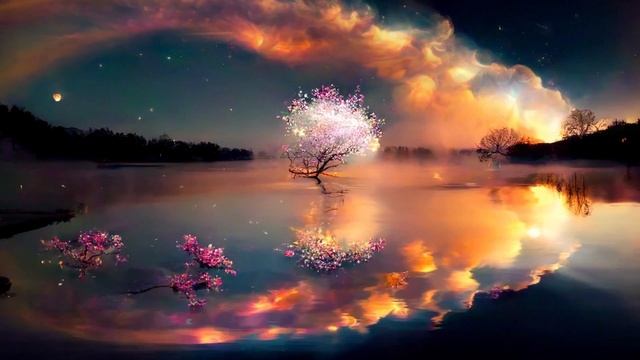 Relaxing Music and Peaceful Waterfall/Расслабляющая музыка и тихий водопад смотреть онлайн