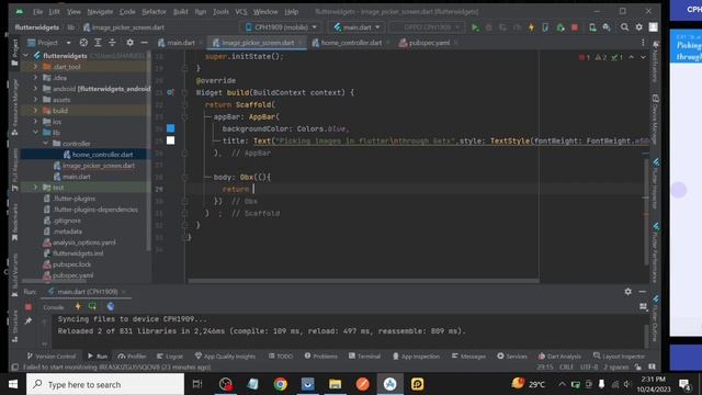 Flutter ImagePicker Tutorial: Capture and Select Images from Camera and Gallery смотреть онлайн
