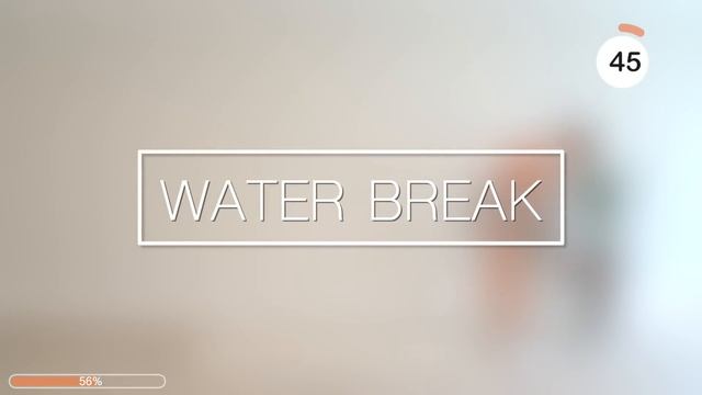 30 Min SMALL WAIST & SLIM LEGS + AB FINISHER | All Standing - No Jumping, Calorie Burn, No Repeat смотреть онлайн