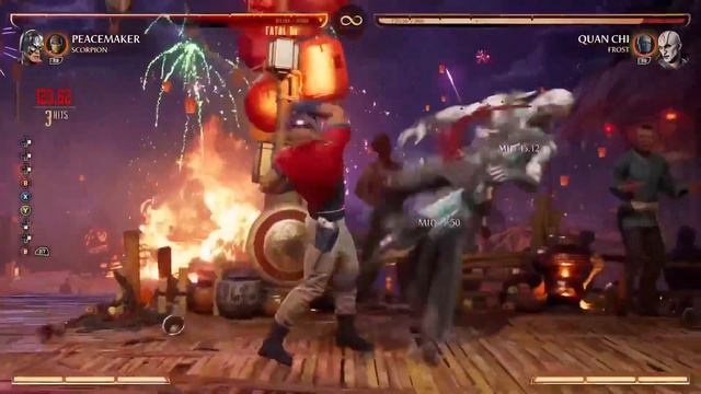 Mortal Kombat 1 - Peacemaker combos смотреть онлайн