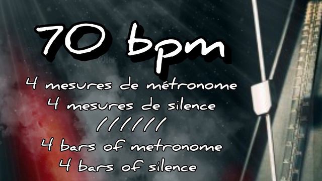 70 bpm metronome with silence 4/4 смотреть онлайн