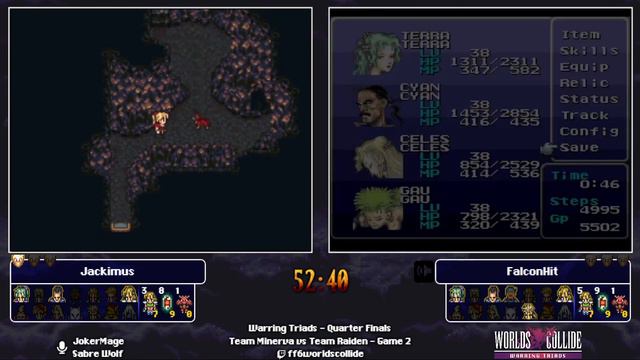 FF6WC Warring Triads - Quarter Finals - Team Minerva (Jackimus) vs Team Raiden (Falcon Hit) смотреть онлайн