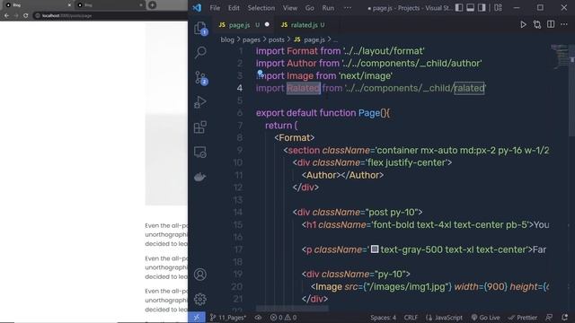 How to Make Blog Website with Next.js & Tailwind CSS - For Beginners смотреть онлайн