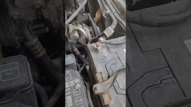 Toyota Landcruiser Prado 1KZTE alternator fix for t-belt, battery and water pump dashboard lights смотреть онлайн