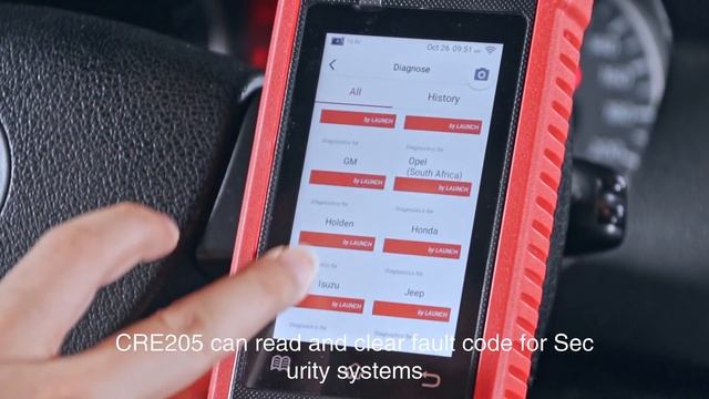 Launch CRE 205 ABSSRS OBD2 diagnostic Scanner