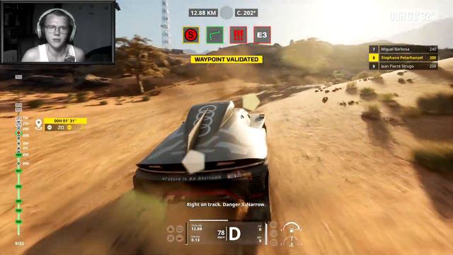 НИЩИЕ ГОНКИ НА ПЕСКАХ! / Злой Русский Играет в Dakar Desert Rally смотреть онлайн