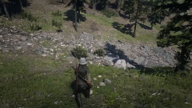 Red Dead Redemption 2 | RDR2 - Let's Lasso a Wild Horse near Grizzlies West смотреть онлайн