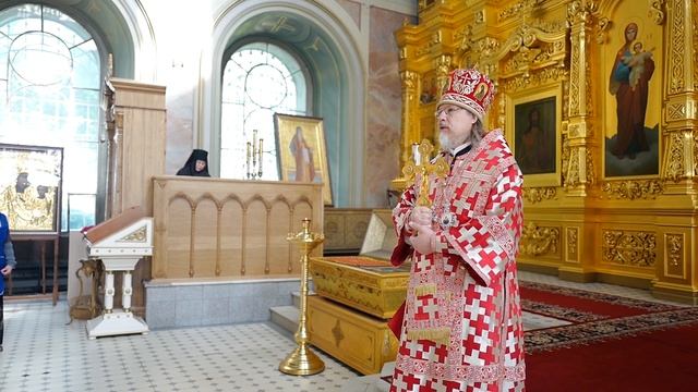 Отдание праздника Преполовения Пятидесятницы и память прп. Нила Сорского (20.05.2020 г.) смотреть онлайн