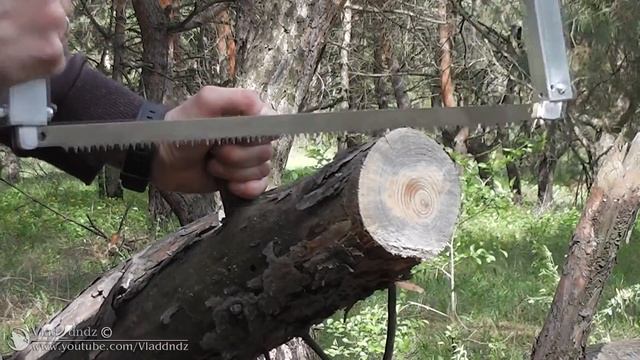Складная лучковая пила для походов от Vladdndz смотреть онлайн