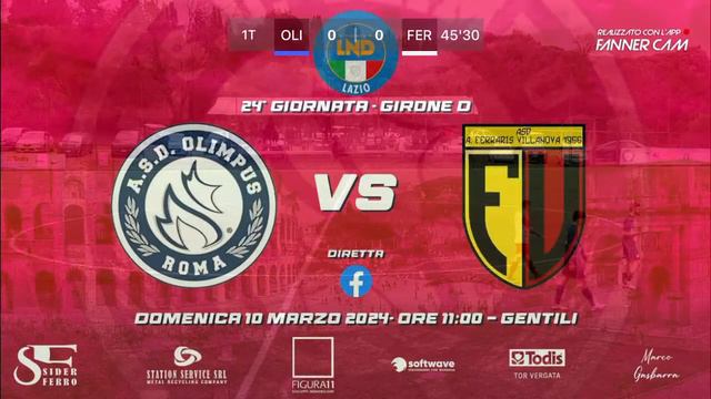 [Live] Olimpus Roma VS A. Ferraris Villanova смотреть онлайн