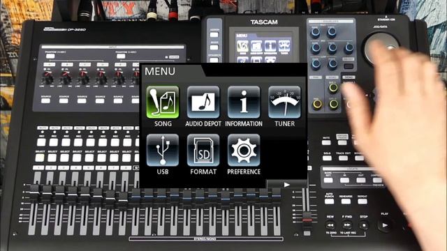 TASCAM DP-32SD. УРОК ВТОРОЙ смотреть онлайн