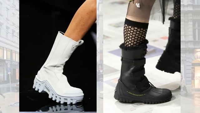 ТРЕНДЫ ОБУВИ Устойчивый каблук, платформа, высокие сапоги, обувь на шнуровке ?ОСЕНЬ-ЗИМА 2020-2021 смотреть онлайн