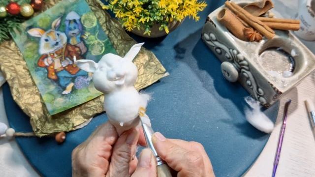 МК по ватной игрушке. "Навстречу чудесам" часть 3 смотреть онлайн