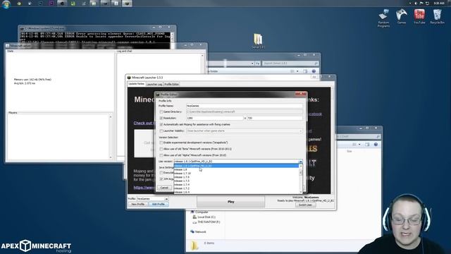 How To Install A Custom Map On Your Minecraft 1.8.1 Server!! смотреть онлайн