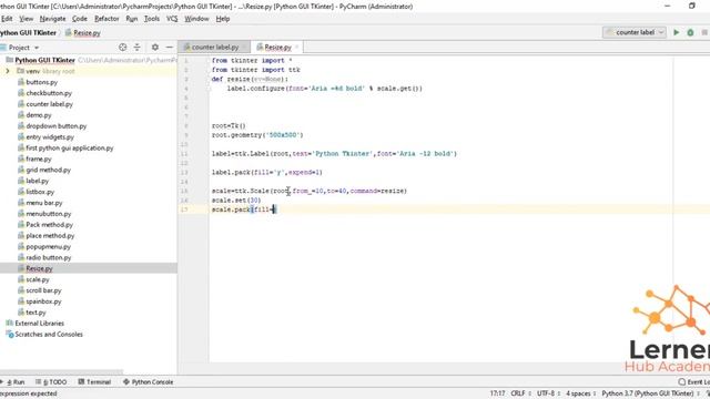 How To Resize Images With Tkinter - Python Tkinter GUI Tutorial смотреть онлайн