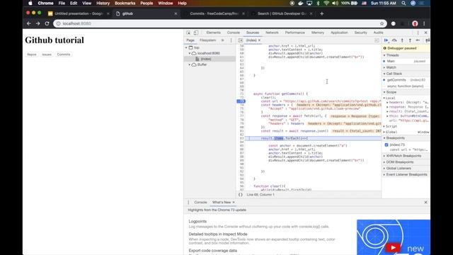 github REST API v3 Crash Course with Vanilla Javascript (No dependencies) смотреть онлайн