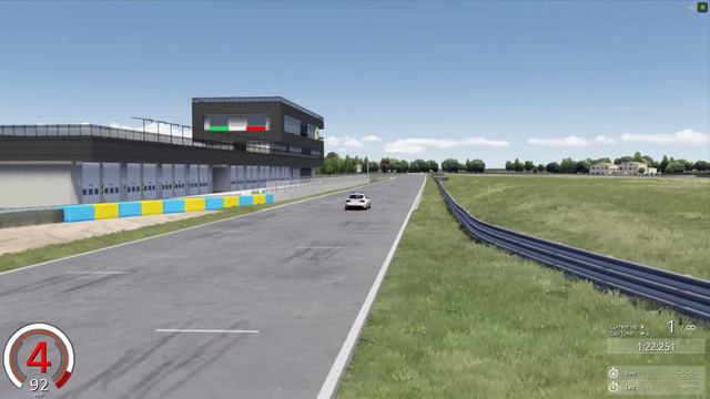 Assetto Corsa BMW E92 335i Single Turbo at Modena смотреть онлайн