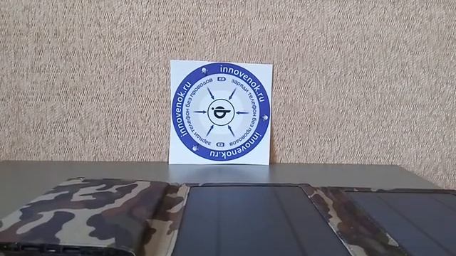 ПОРТАТИВНОЕ ЗАРЯДНОЕ УСТРОЙСТВО НА СОЛНЕЧНЫХ БАТАРЕЯХ С АККУМУЛЯТОРОМ 12ВТ смотреть онлайн