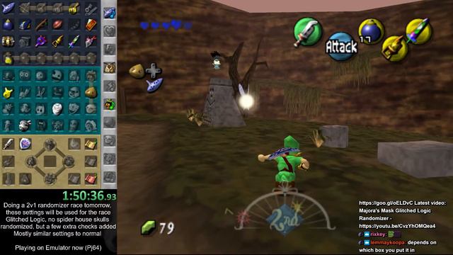 Majora's Mask Glitched Logic Randomizer