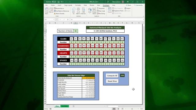 Statistical Blackjack Side Bet Analyzer смотреть онлайн
