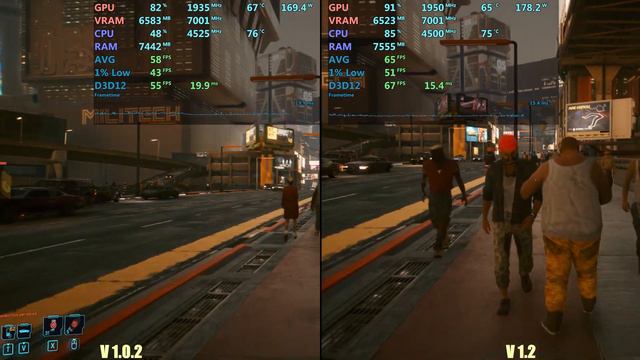 Cyberpunk 2077 patch 1.2 vs 1.02 patch смотреть онлайн