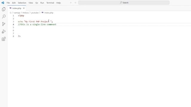 PHP Comment line || PHP Comment Multiple lines -Hindi Tutorial -3 смотреть онлайн