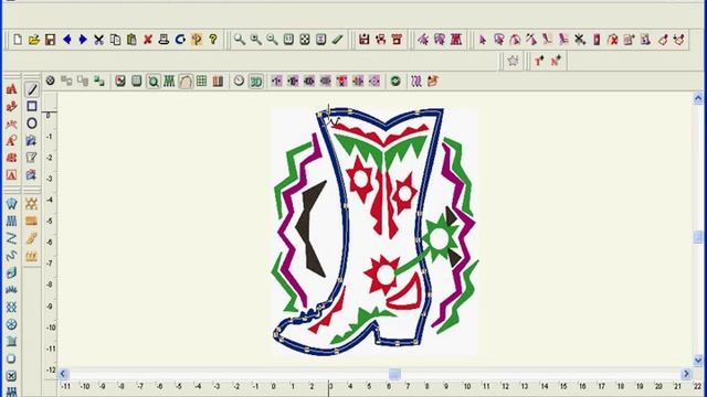 Applique - Tajima DGML By Pulse Embroidery Software