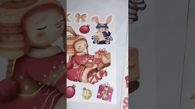Новогодние детские интерьерные наклейки Зайки. Как недорого создать Новогоднее настроение. смотреть онлайн