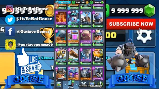 Clash Royale - Unlimited Coins/Gems Only Private Server Working On Android & iOS 2018 смотреть онлайн