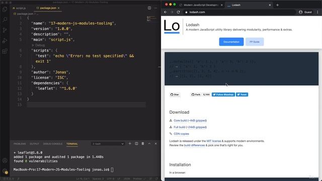 Introduction to NPM | JavaScript ? | Lecture 260 смотреть онлайн