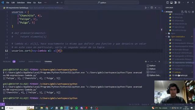 Estudia Conmigo - Dia 1, Python (32%) . смотреть онлайн