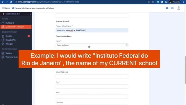 EMIS Application Tutorial смотреть онлайн
