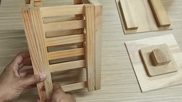 Склеила палочки и получился шикарный ФОНАРЬ/Своими руками/Как сделать садовый фонарь/Идеи из мусора смотреть онлайн