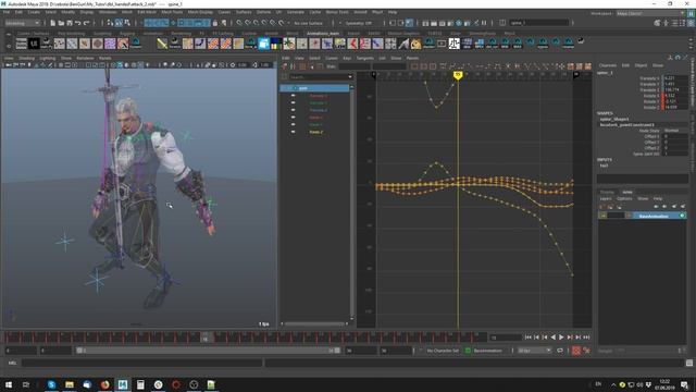 Animating Double Hand Weapon смотреть онлайн